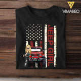 Personalized Jeep Girl Colorful Tshirt Printed QTDT0906