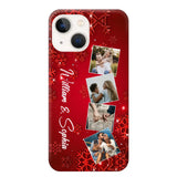 Personalized Upload Your Photo Couple Christmas Phonecase Printed HTHHN231016