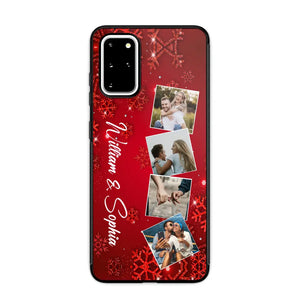 Personalized Upload Your Photo Couple Christmas Phonecase Printed HTHHN231016