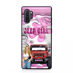 Personalized Jeep Girl Phonecase Printed NTMTHN231041