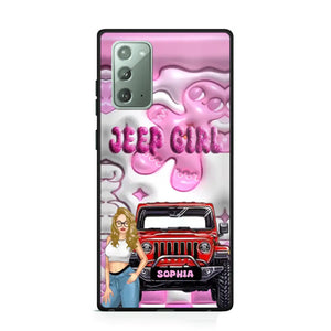 Personalized Jeep Girl Phonecase Printed NTMTHN231041