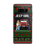 Personalized Jeep Girl Christmas Gift Phonecase Printed NTMTVQ231045