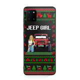 Personalized Jeep Girl Christmas Gift Phonecase Printed NTMTVQ231045