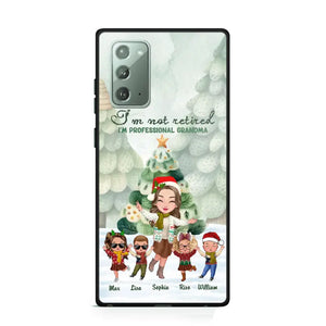 Personalized I'm Not Retired I'm Professional Grandma Christmas Gift Phonecase Printed HTHHN231062