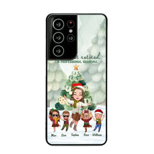 Personalized I'm Not Retired I'm Professional Grandma Christmas Gift Phonecase Printed HTHHN231062