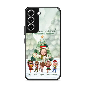 Personalized I'm Not Retired I'm Professional Grandma Christmas Gift Phonecase Printed HTHHN231062