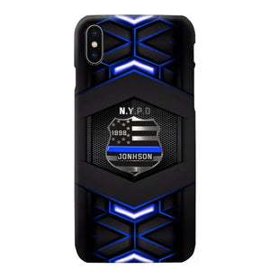 Personalized US Police Department Custom Name & ID Phonecase Printed LDMKVH231089