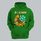 Personalized Sunflower Dog Mom Paws Custom Name Dog Lovers Gift Christmas Gift  Hoodie 2D Printed LVA231253