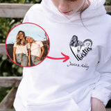 Personalized Upload Your Photo Bestie Gift Hoodie 2D Printed LVA231380