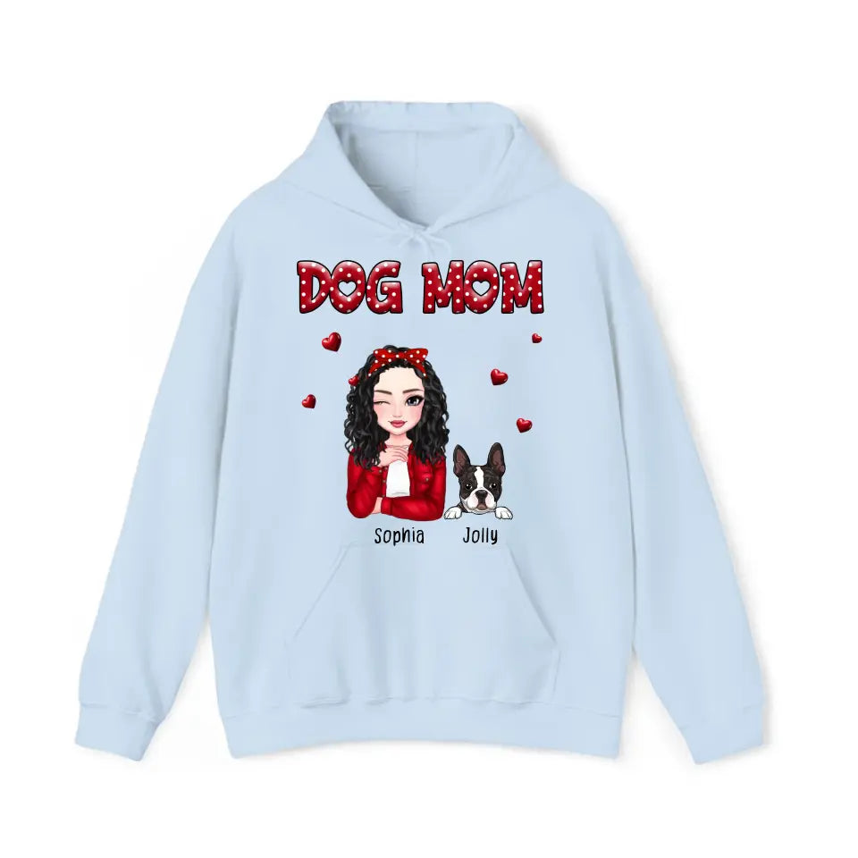 Personalized Dog Mom Dog Lovers Gift Hoodie 2D Printed HN231381