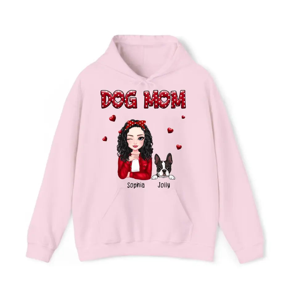 Personalized Dog Mom Dog Lovers Gift Hoodie 2D Printed HN231381