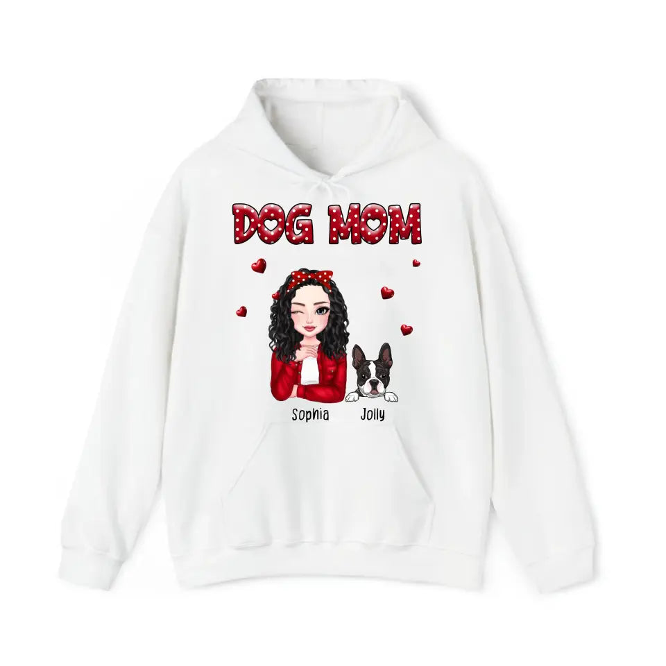 Personalized Dog Mom Dog Lovers Gift Hoodie 2D Printed HN231381