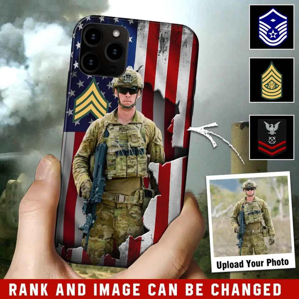 Personalized Canadian Armed Forces Logo Custom Name Phonecase Printed 231430AHVH