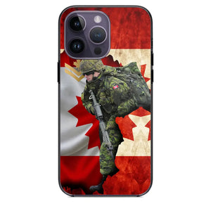 Personalized Canadian Armed Forces Logo Custom Name Phonecase Printed 231430AHVH