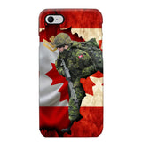 Personalized Canadian Armed Forces Logo Custom Name Phonecase Printed 231430AHVH