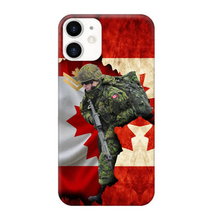 Personalized Canadian Armed Forces Logo Custom Name Phonecase Printed 231430AHVH