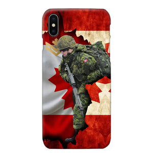 Personalized Canadian Armed Forces Logo Custom Name Phonecase Printed 231430AHVH