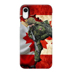 Personalized Canadian Armed Forces Logo Custom Name Phonecase Printed 231430AHVH