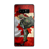 Personalized Canadian Armed Forces Logo Custom Name Phonecase Printed 231430AHVH