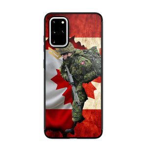 Personalized Canadian Armed Forces Logo Custom Name Phonecase Printed 231430AHVH