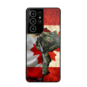 Personalized Canadian Armed Forces Logo Custom Name Phonecase Printed 231430AHVH