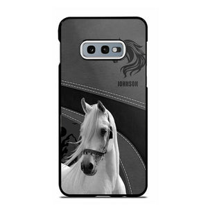 Personalized Upload Your Horse Photo Horse Custom Name Phonecase Printed VQ231438