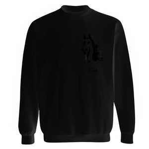 Personalized Upload Your Horse Photo Sweatshirt Printed HN231533