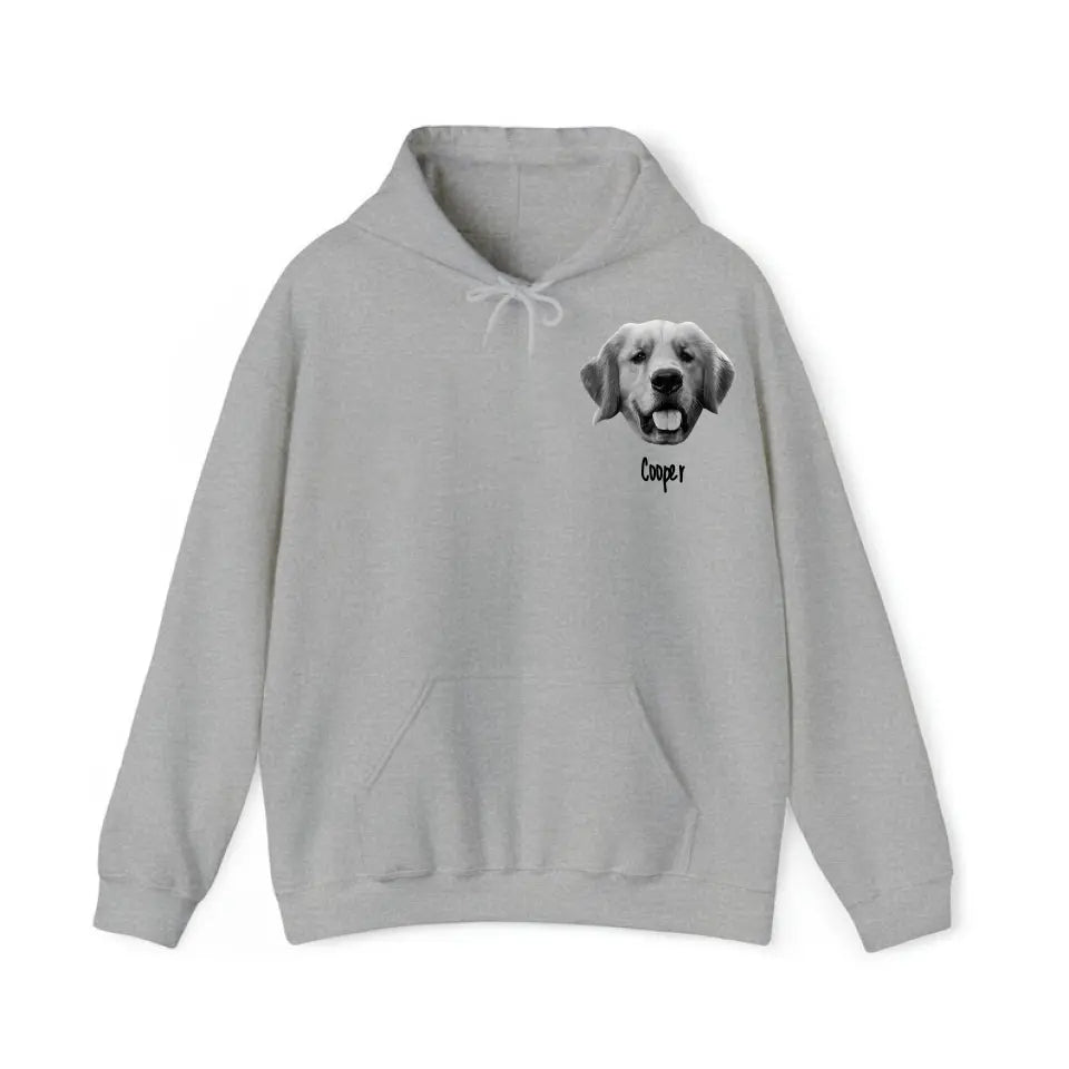 Personalized Upload Your Dog Photo Dog Lovers Gift Hoodie 2D Printed LVA231542