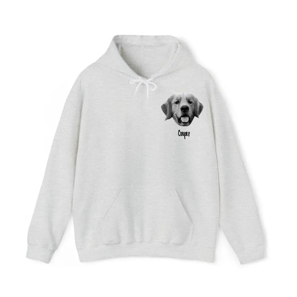 Personalized Upload Your Dog Photo Dog Lovers Gift Hoodie 2D Printed LVA231542