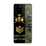 Personalized Canadian Armed Forces Logo Custom Name Phonecase Printed 231721AHVA