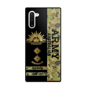 Personalized Australian Armed Forces Logo Custom Name Phonecase Printed 231721AHVA