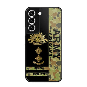 Personalized Australian Armed Forces Logo Custom Name Phonecase Printed 231721AHVA