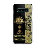 Personalized Australian Armed Forces Logo Custom Name Phonecase Printed 231721AHVA