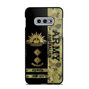 Personalized Australian Armed Forces Logo Custom Name Phonecase Printed 231721AHVA