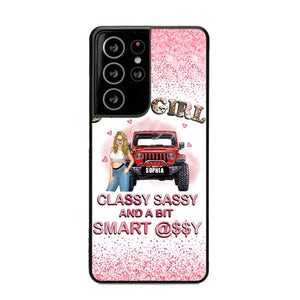 Personalized Jeep Girl Classy Sassy And A Bit Smart Assy Phonecase Printed VQ2492