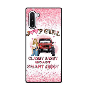 Personalized Jeep Girl Classy Sassy And A Bit Smart Assy Phonecase Printed VQ2492