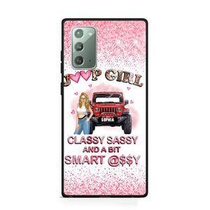 Personalized Jeep Girl Classy Sassy And A Bit Smart Assy Phonecase Printed VQ2492