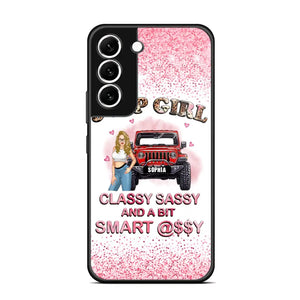 Personalized Jeep Girl Classy Sassy And A Bit Smart Assy Phonecase Printed VQ2492