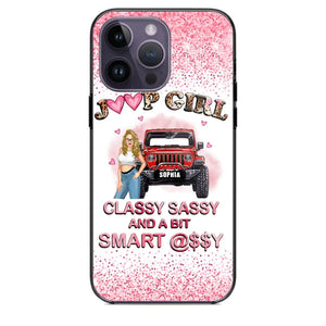 Personalized Jeep Girl Classy Sassy And A Bit Smart Assy Phonecase Printed VQ2492