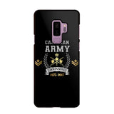 Personalized Canadian Army Rank Camo Custom Name & Time Phonecase Printed AHVQ24540