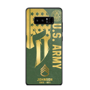 Personalized US Military Retired Phone Case Printed QTKH458