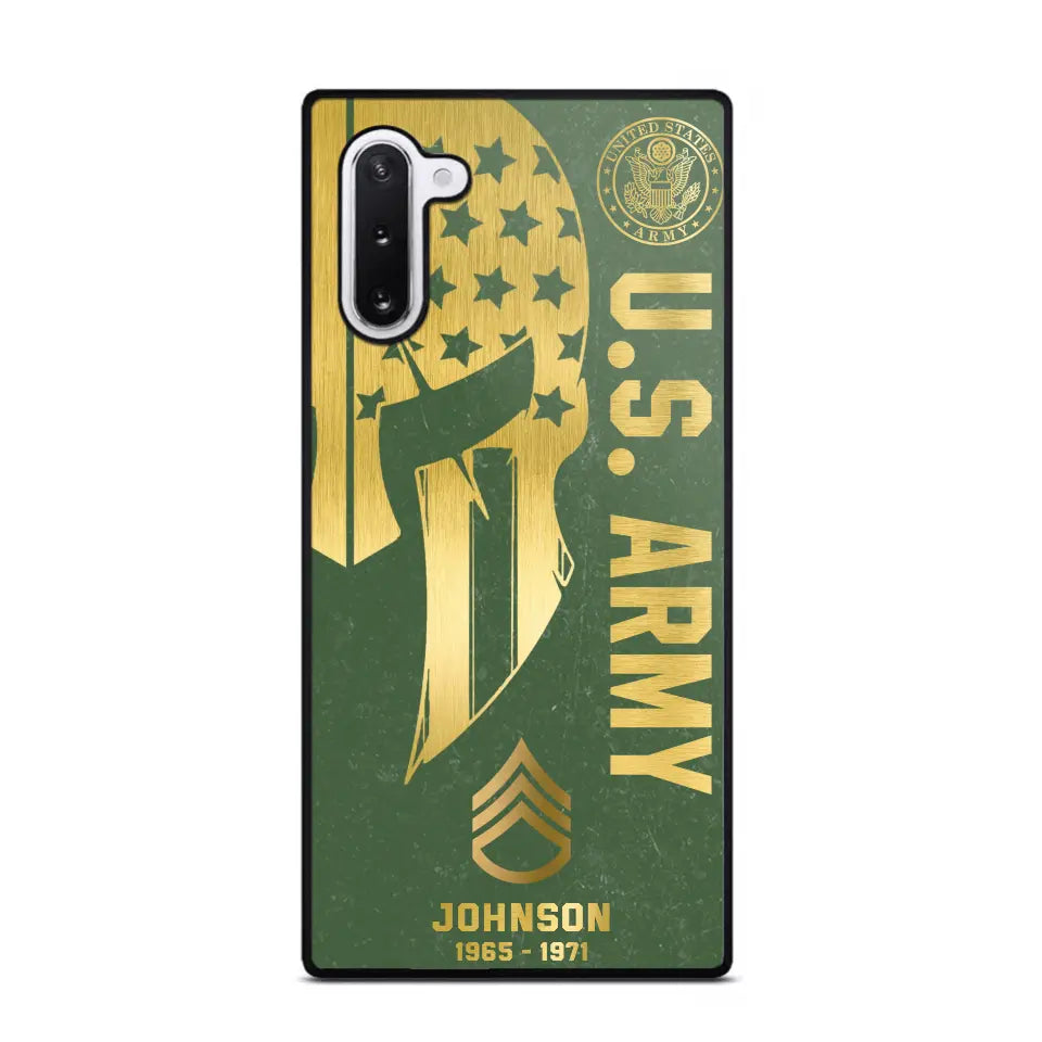 Personalized US Military Retired Phone Case Printed QTKH458