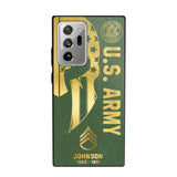 Personalized US Military Retired Phone Case Printed QTKH458