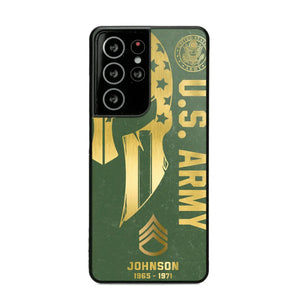 Personalized US Military Retired Phone Case Printed QTKH458