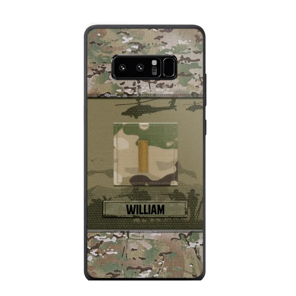 Personalized US Veterans/Soldier Camo Phone Case Printed 22SEP-DT12