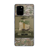 Personalized US Veterans/Soldier Camo Phone Case Printed 22SEP-DT12