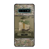 Personalized US Veterans/Soldier Camo Phone Case Printed 22SEP-DT12