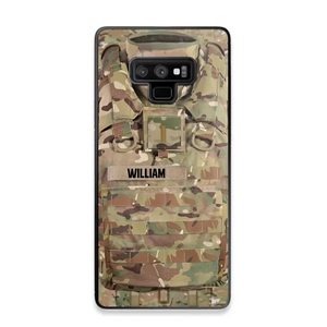 Personalized US Veterans/Soldier Camo Phone Case Printed 22OCT-DT07