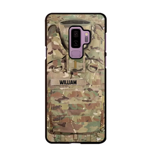 Personalized US Veterans/Soldier Camo Phone Case Printed 22OCT-DT07