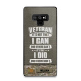 Personalized Veteran it's not that i can and others can't it's that i did and others didn't Phone Case Printed QTHQ1910